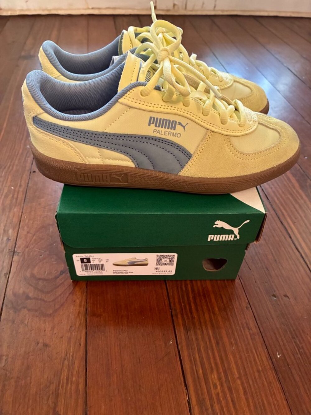 Puma Palermo Pop Sneakers, Women's Size 6.5 (EUR 37)